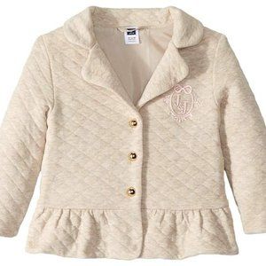 Janie & Jack Quilted blazer jacket 18-24m